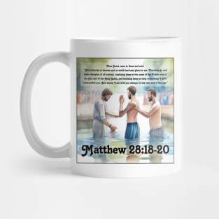 Matthew 28:18-20 Mug